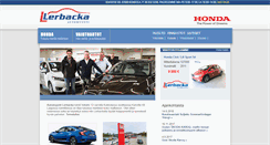 Desktop Screenshot of lerbacka.com